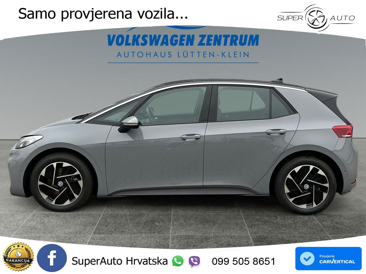Volkswagen ID.3 Pro 62 kWh (204 KS) LED+GR SJED+ACC