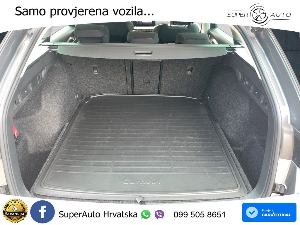 Škoda Octavia Combi 2.0 TDI (150 KS) DSG MATRIX+GR SJED+KAM