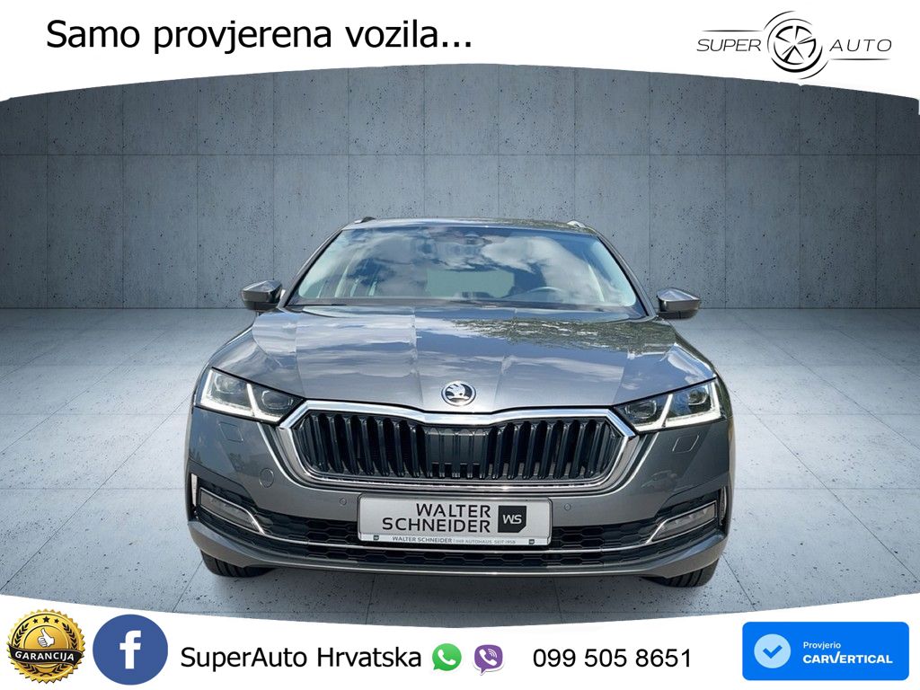 Škoda Octavia Combi 2.0 TDI (150 KS) DSG MATRIX+GR SJED+KAM