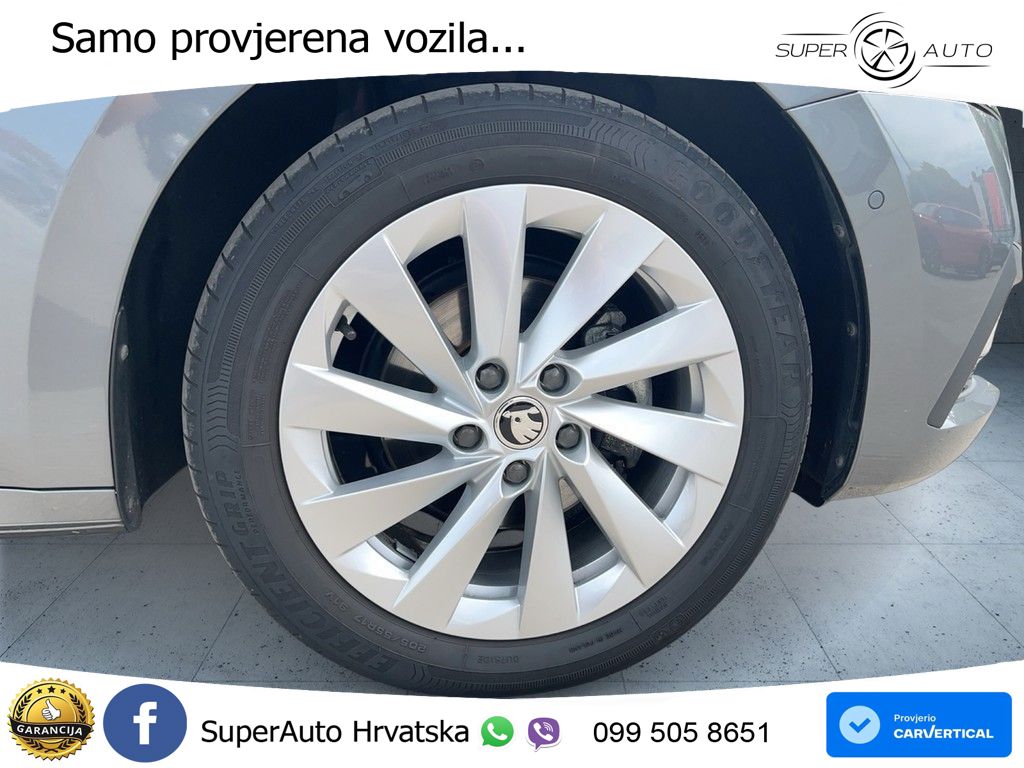 Škoda Octavia Combi 2.0 TDI (150 KS) DSG MATRIX+GR SJED+KAM