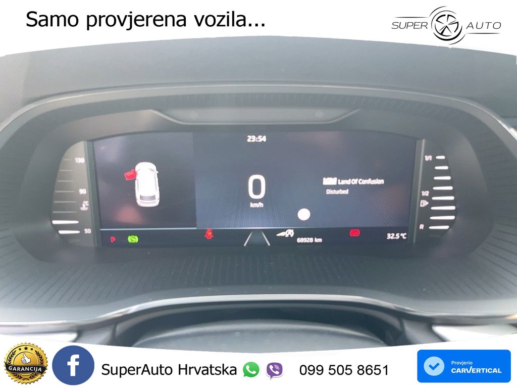 Škoda Octavia Combi 2.0 TDI (150 KS) DSG MATRIX+GR SJED+KAM