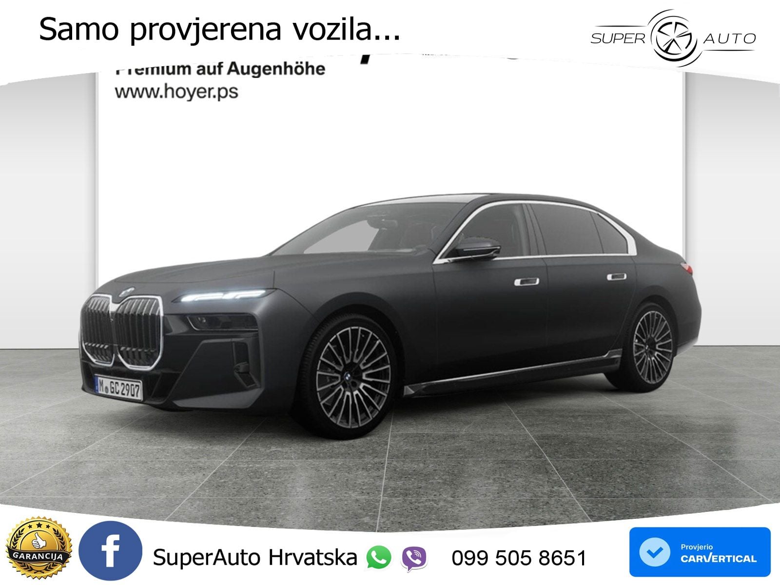 BMW 740d (299 KS) xDrive Steptronic M Sport ZRAČNI+ACC+GR SJED+KAM+PANO