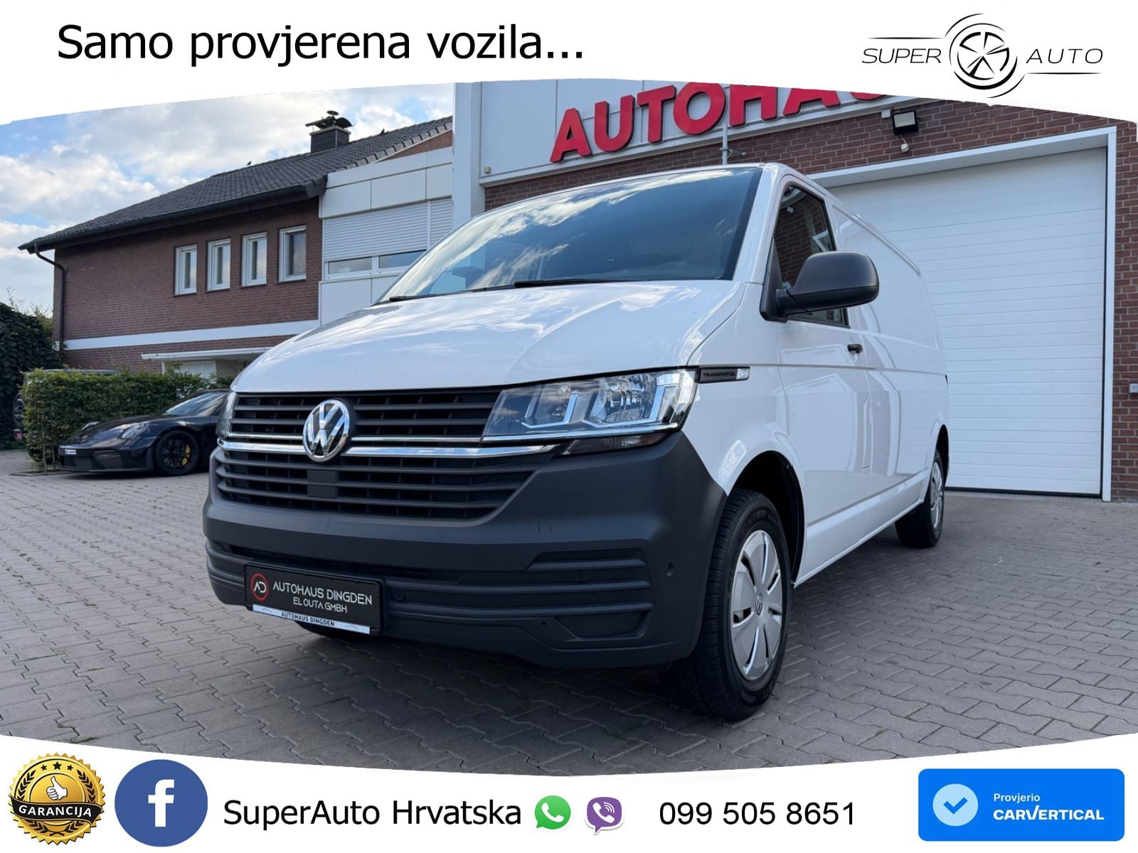 Volkswagen T6.1 Transporter Kasten 2.0 TDI Lang 110 KS
