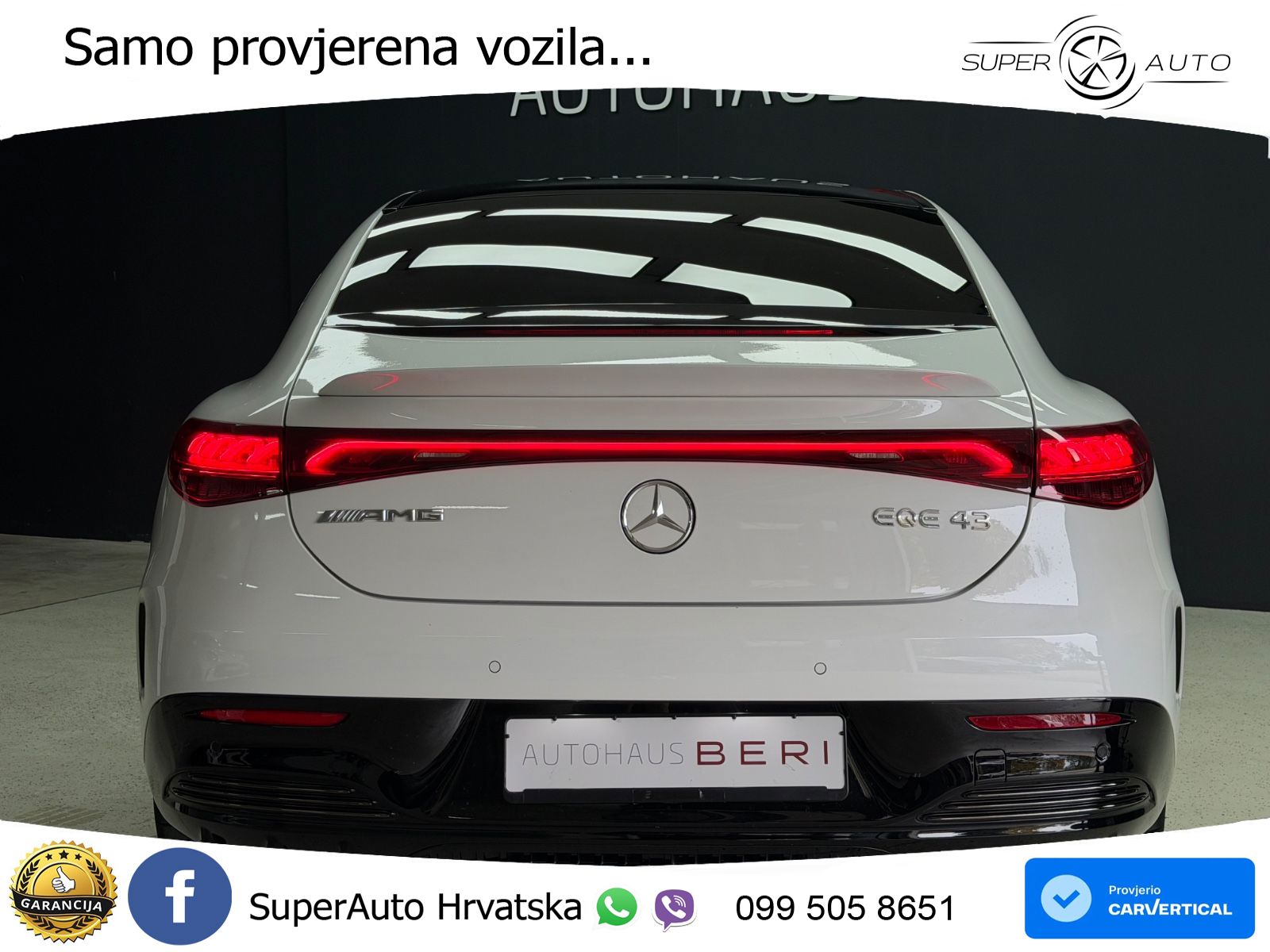 Mercedes EQE AMG 43 100 kWh (476 KS) 4MATIC ACC+HEAD+4xGR SJED+360+PANO