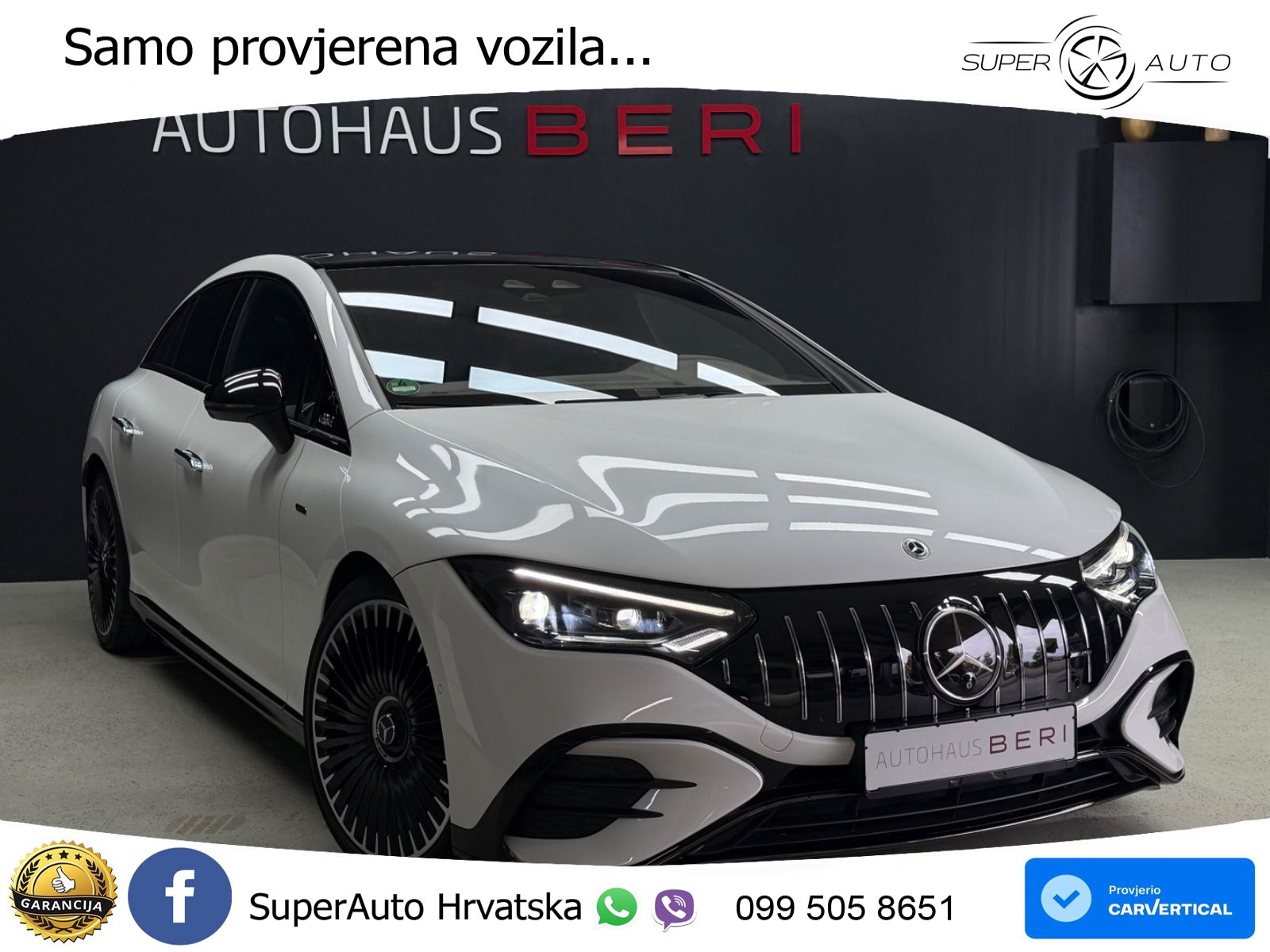 Mercedes EQE AMG 43 100 kWh (476 KS) 4MATIC ACC+HEAD+4xGR SJED+360+PANO