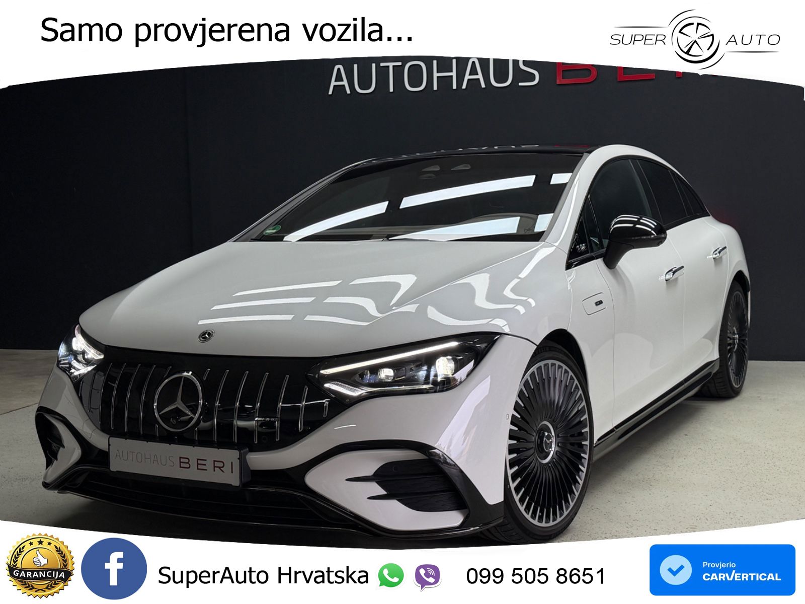 Mercedes EQE AMG 43 100 kWh (476 KS) 4MATIC ACC+HEAD+4xGR SJED+360+PANO