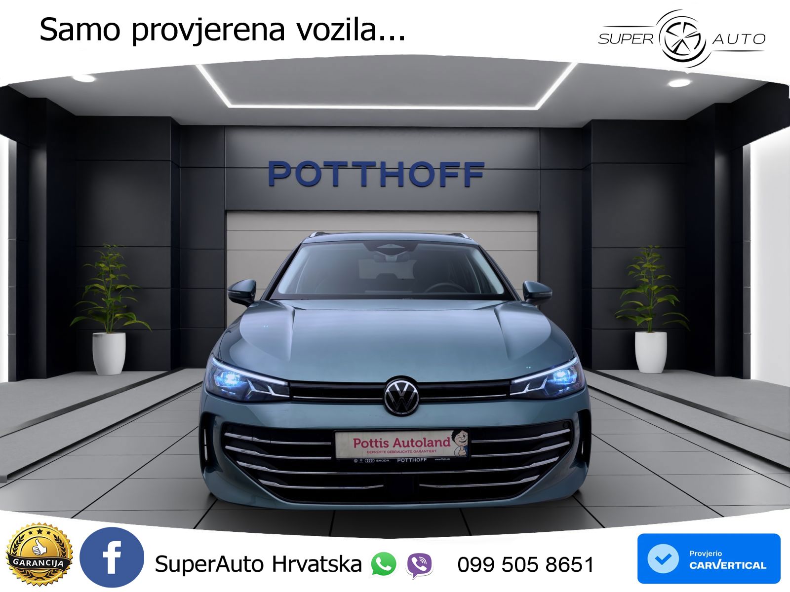 Volkswagen Passat Variant 2.0 TDI (122 KS) DSG Business LED+GR SJED+ACC