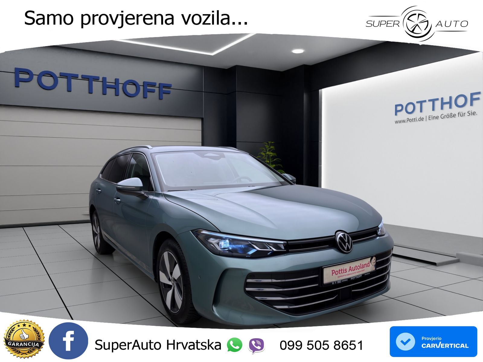 Volkswagen Passat Variant 2.0 TDI (122 KS) DSG Business LED+GR SJED+ACC