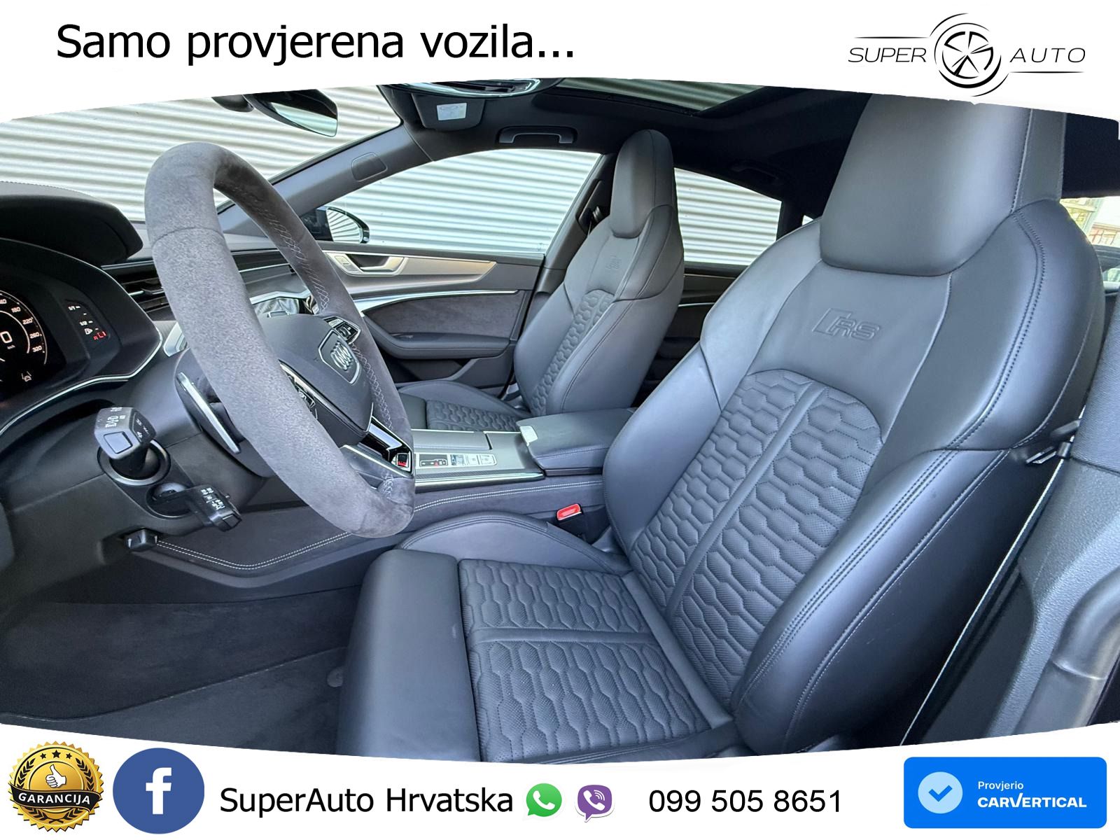 Audi RS7 4.0 TFSI V8 (600 KS) quattro tiptronic LED+GR SJED+ACC