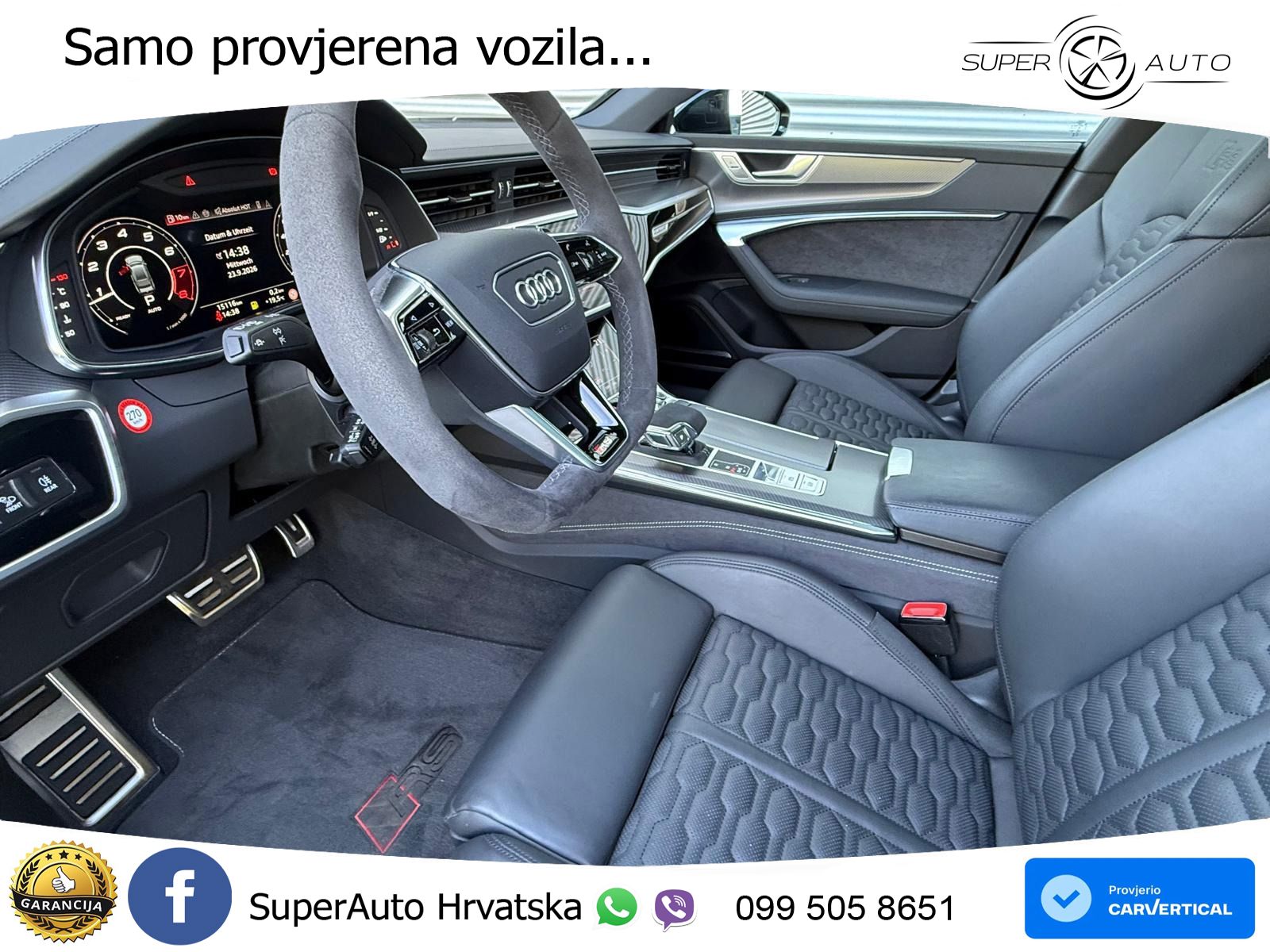 Audi RS7 4.0 TFSI V8 (600 KS) quattro tiptronic LED+GR SJED+ACC