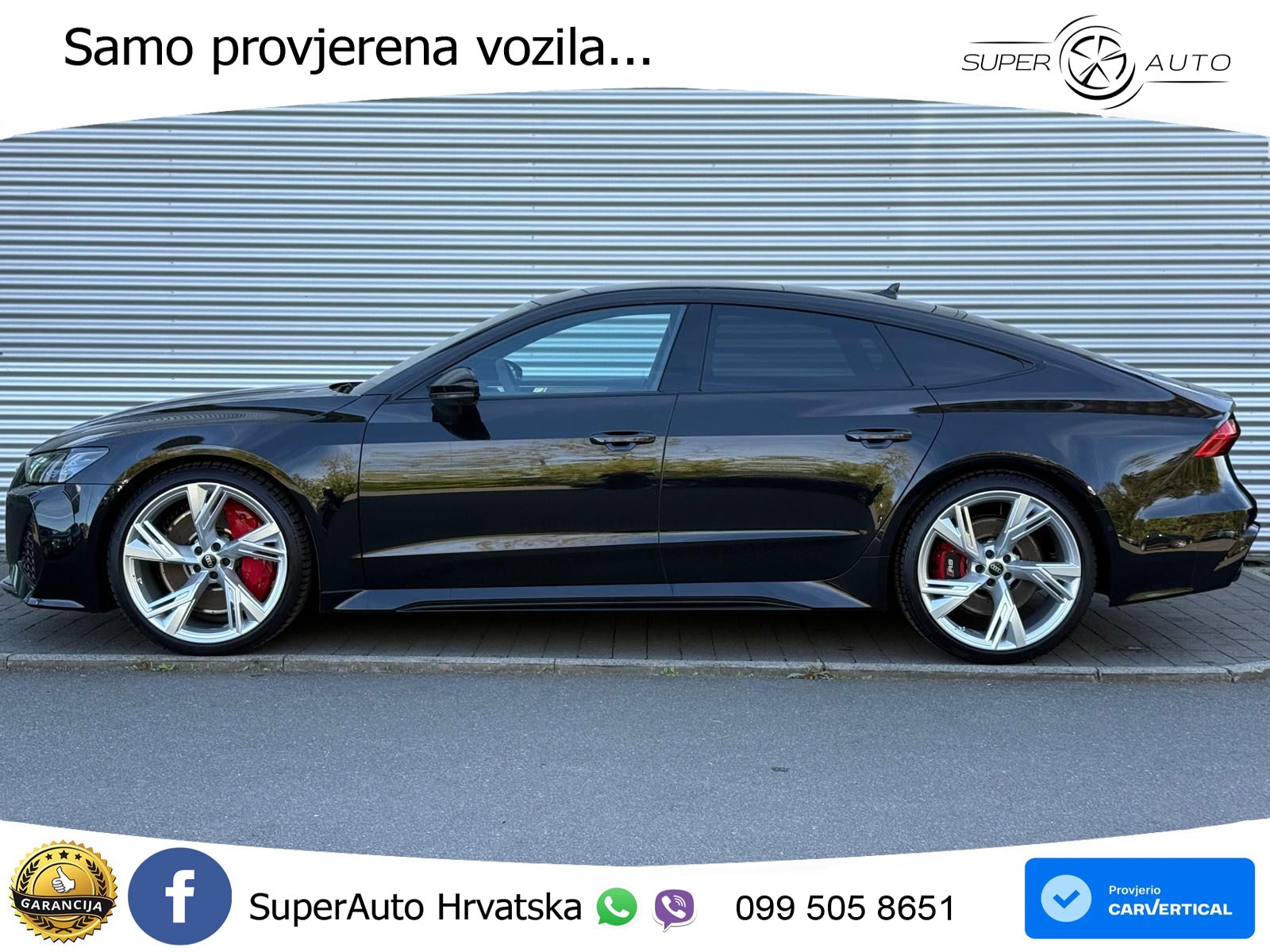 Audi RS7 4.0 TFSI V8 (600 KS) quattro tiptronic LED+GR SJED+ACC