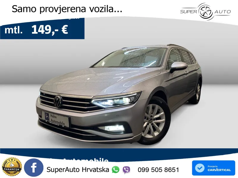Volkswagen Passat Variant 2.0 TDI (150 KS) DSG Business LED+GR SJED+ACC