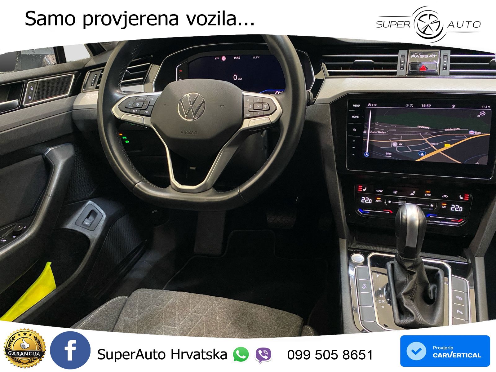 Volkswagen Passat Variant 2.0 TDI (150 KS) DSG Business LED+GR SJED+ACC