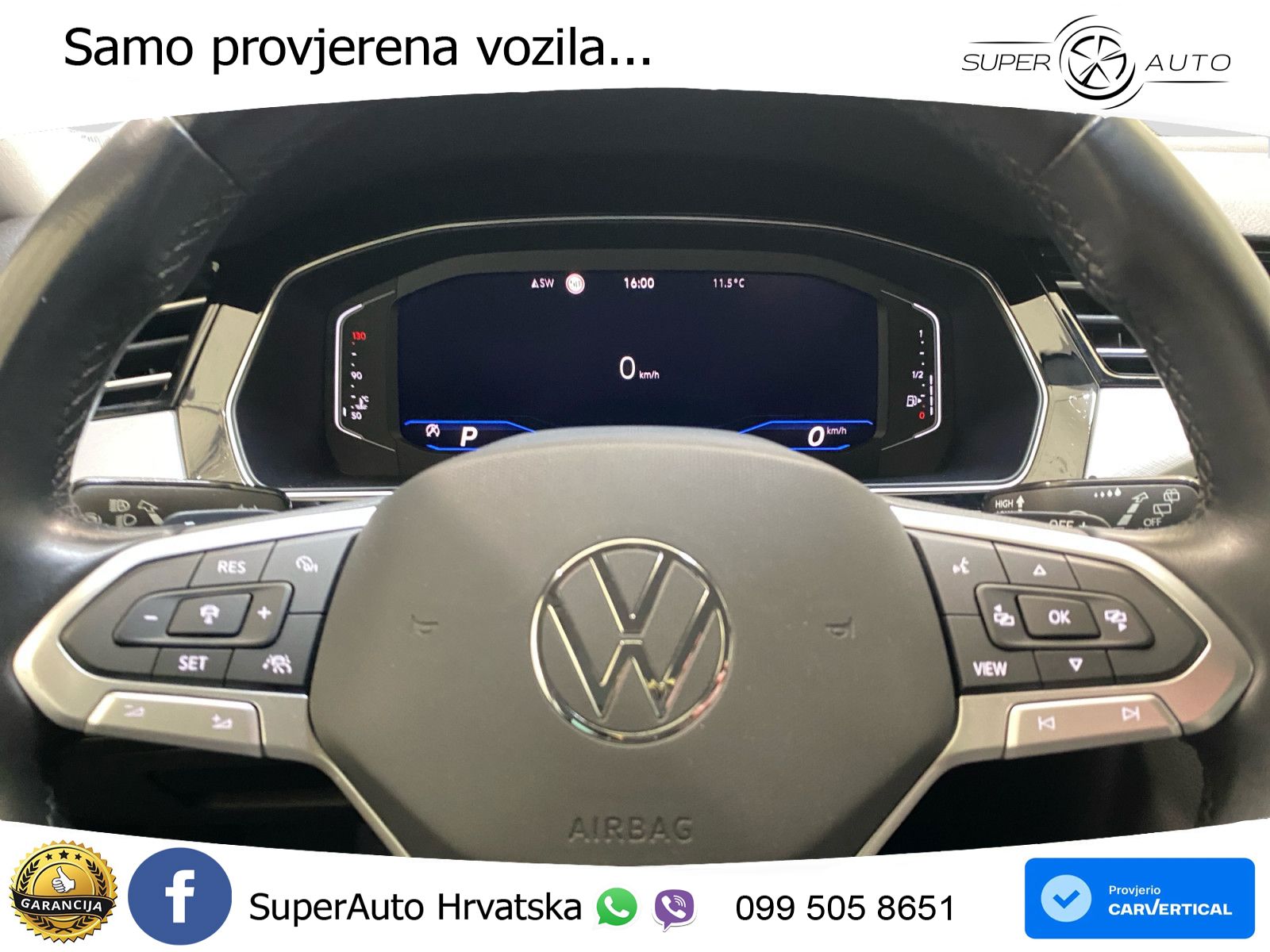 Volkswagen Passat Variant 2.0 TDI (150 KS) DSG Business LED+GR SJED+ACC