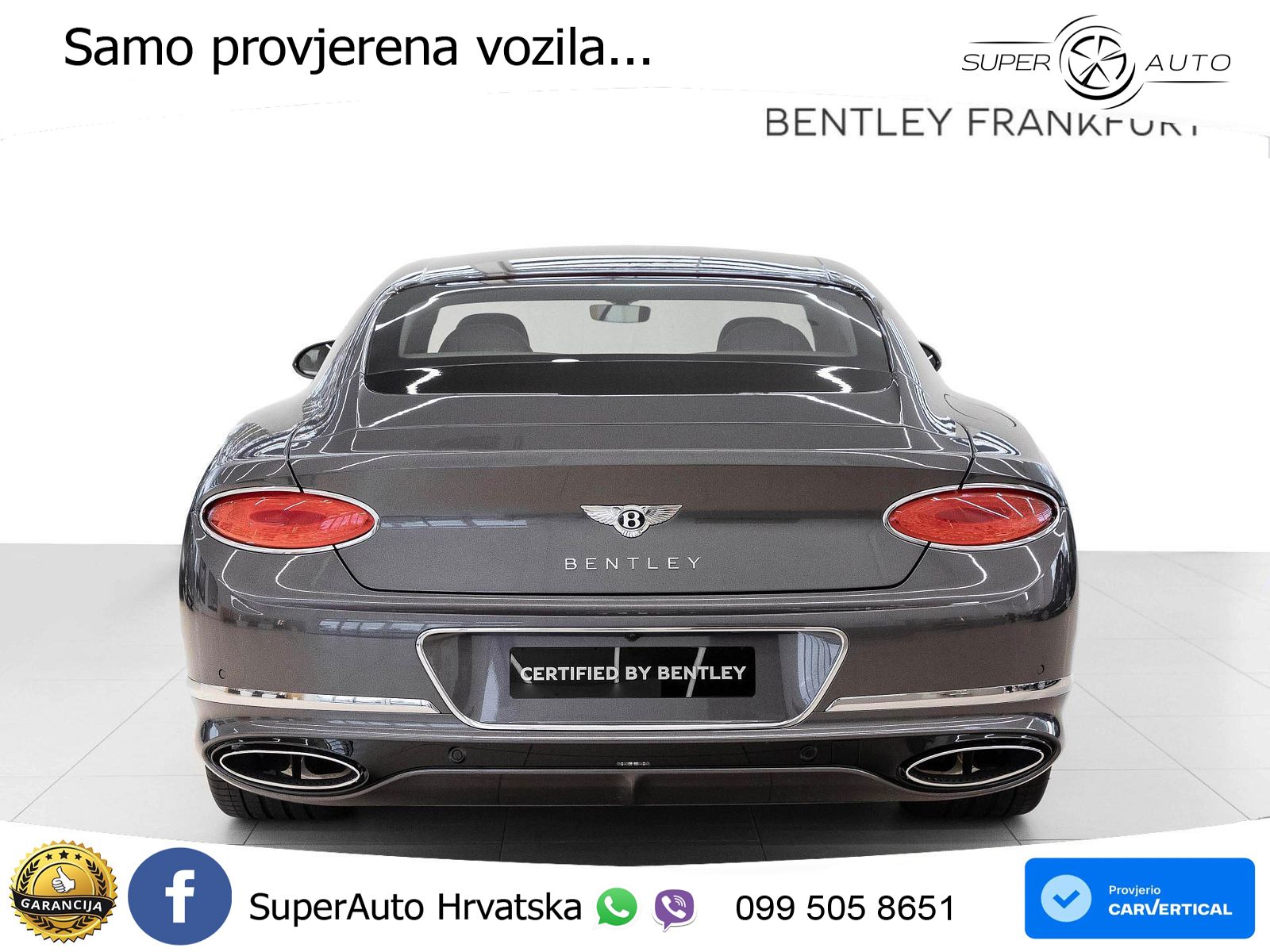 Bentley Continental GT III Speed 6.0 TSI W12 (659 KS) AWD DCT LED+GR SJED+ACC