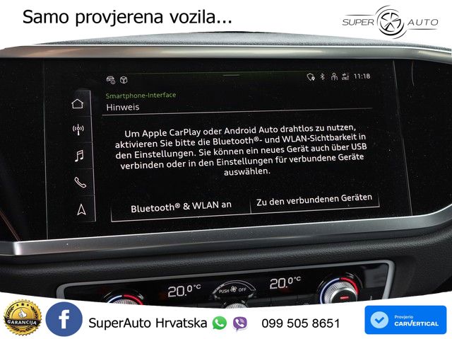 Audi Q3 45 TFSI (245 KS) quattro S tronic S line LED+GR SJED+ACC