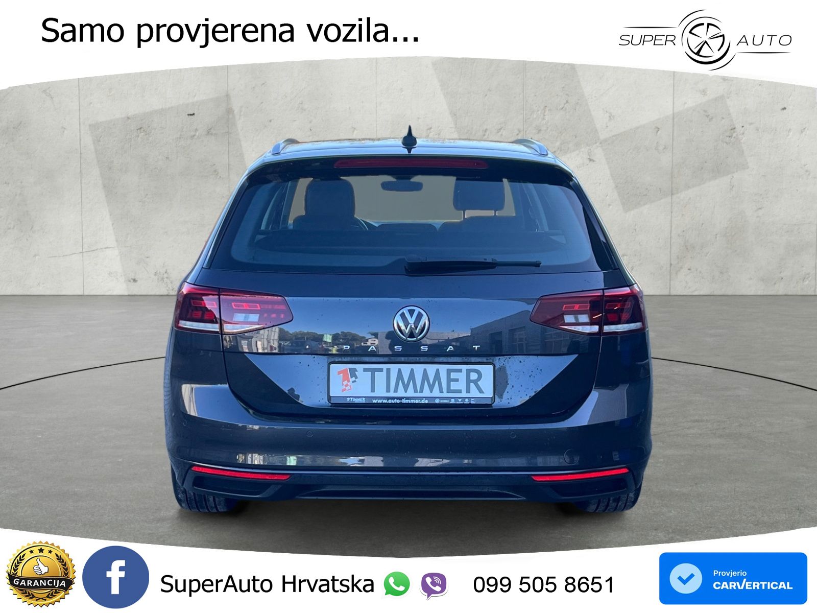 Volkswagen Passat Variant 2.0 TDI (190 KS) DSG Business LED+GR SJED+ACC
