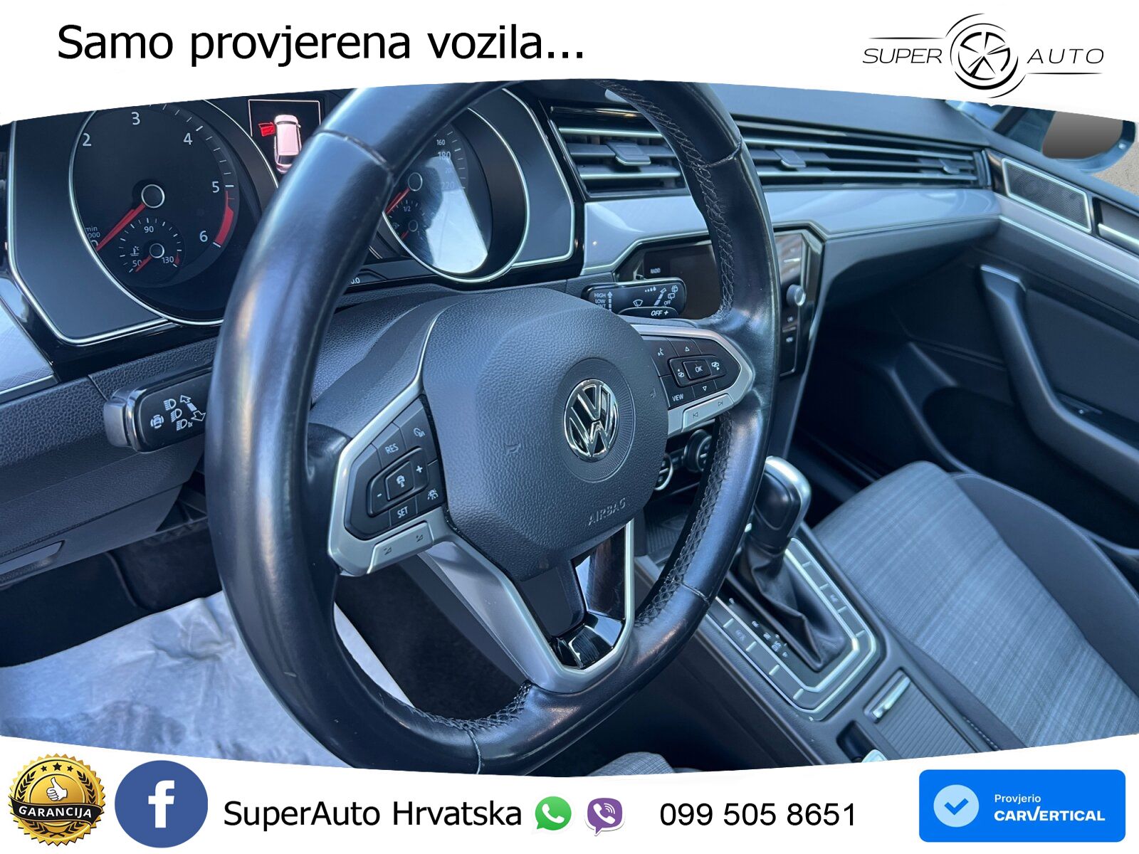 Volkswagen Passat Variant 2.0 TDI (190 KS) DSG Business LED+GR SJED+ACC
