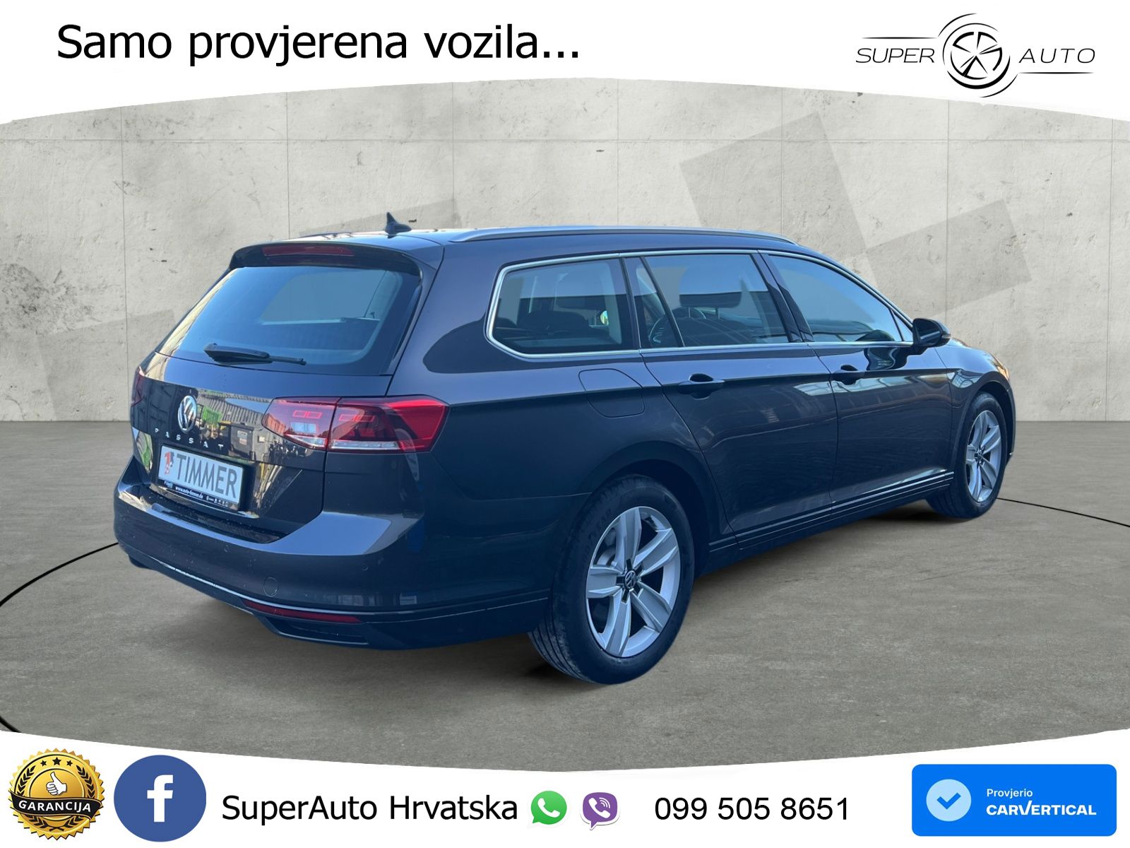 Volkswagen Passat Variant 2.0 TDI (190 KS) DSG Business LED+GR SJED+ACC