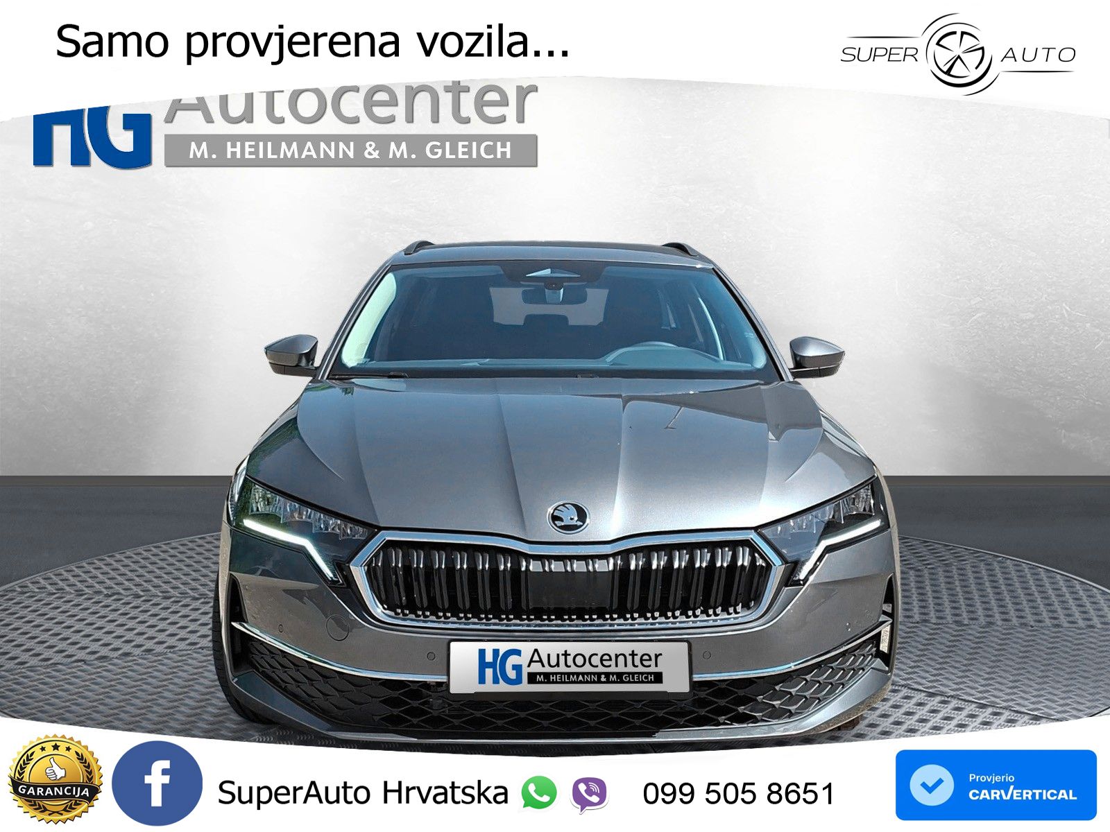 Škoda Octavia Combi 1.5 TSI (150 KS) DSG LED+GR SJED+ACC