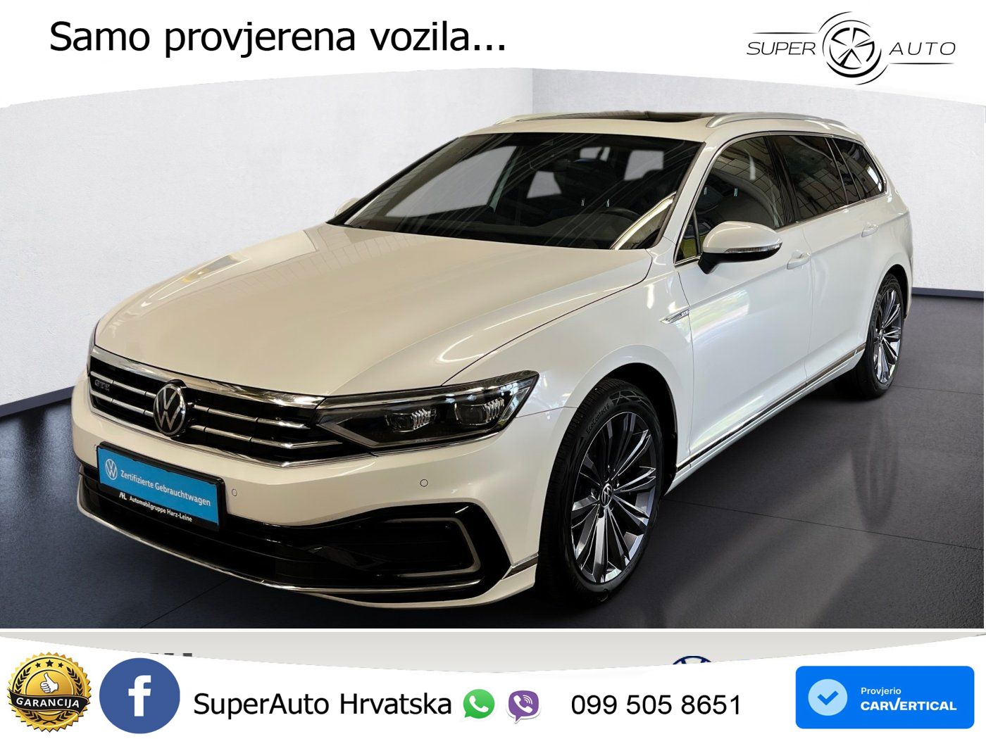 Volkswagen Passat Variant GTE 1.4 TSI (218 KS) DSG LED+GR SJED+ACC