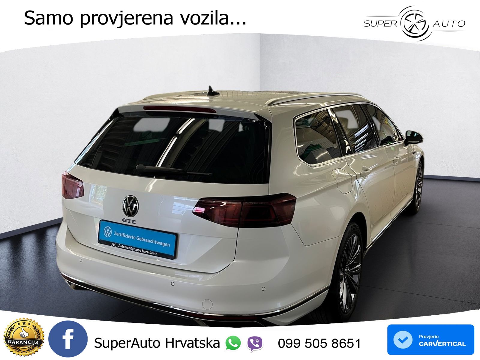 Volkswagen Passat Variant GTE 1.4 TSI (218 KS) DSG LED+GR SJED+ACC