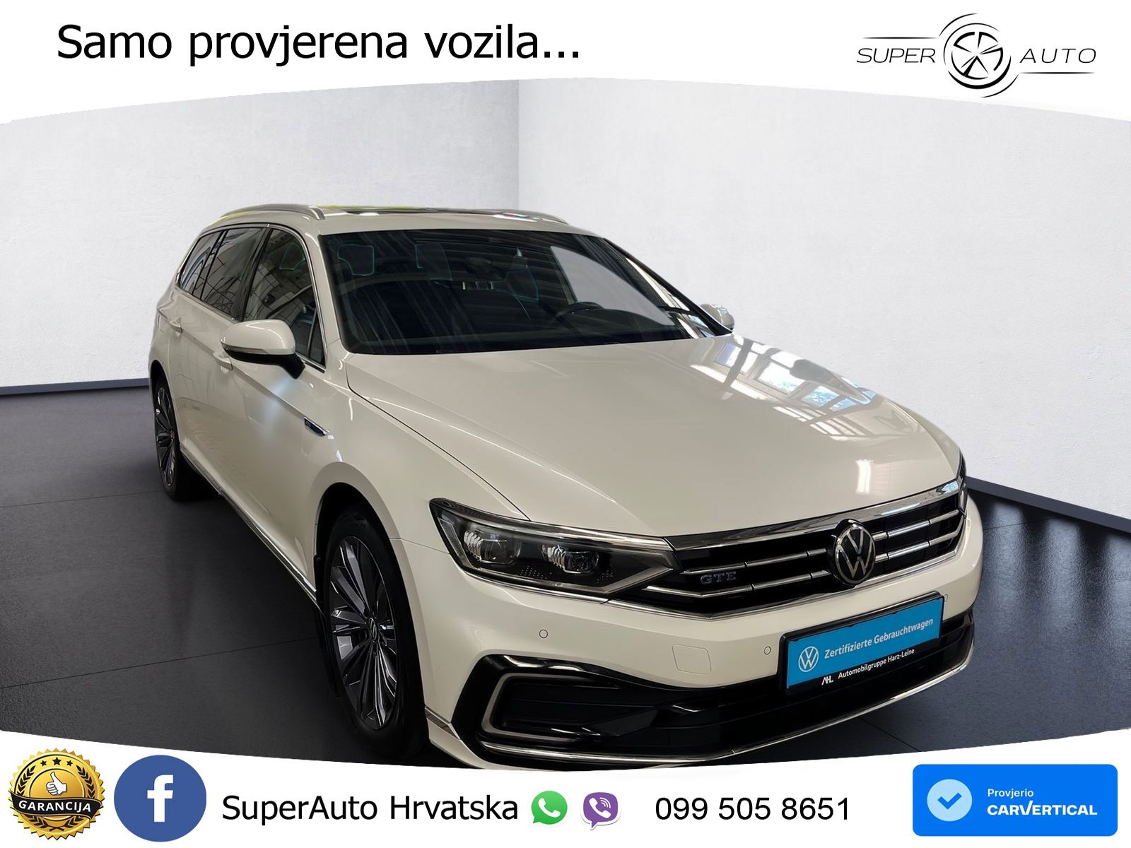 Volkswagen Passat Variant GTE 1.4 TSI (218 KS) DSG LED+GR SJED+ACC