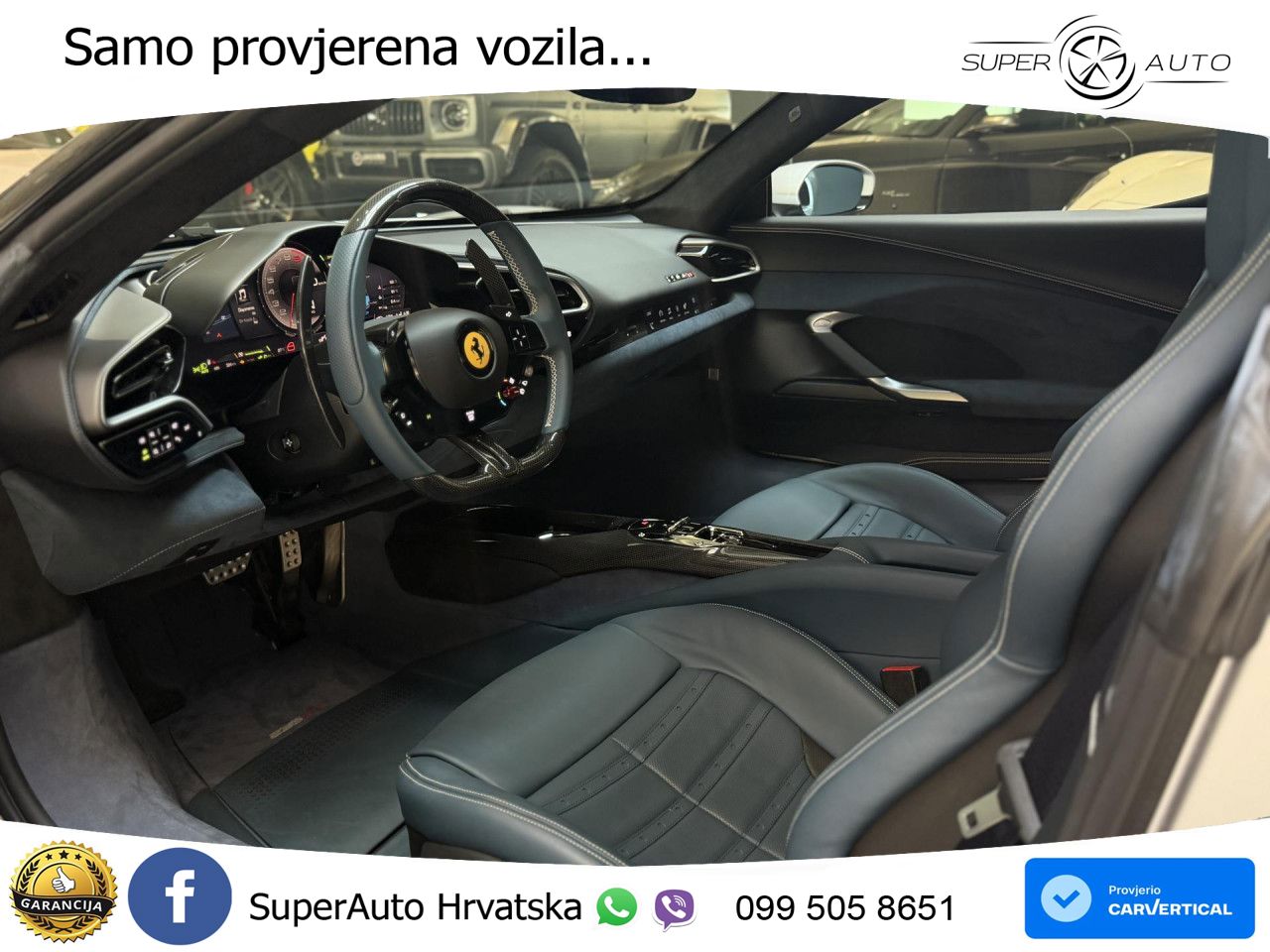 Ferrari 296 GTB 3.0 V6 (830 KS) F1 DCT