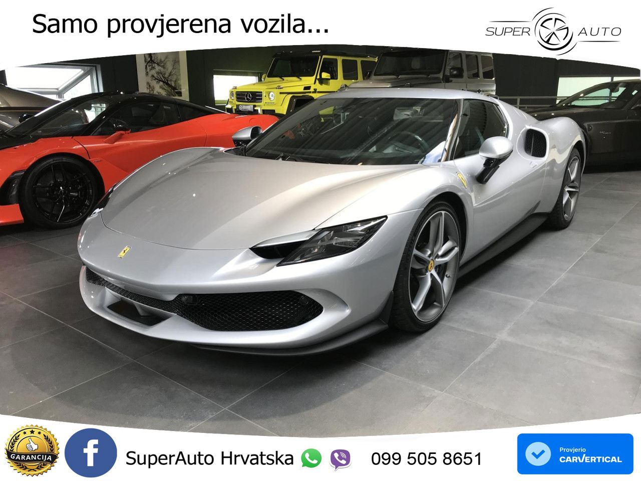 Ferrari 296 GTB 3.0 V6 (830 KS) F1 DCT