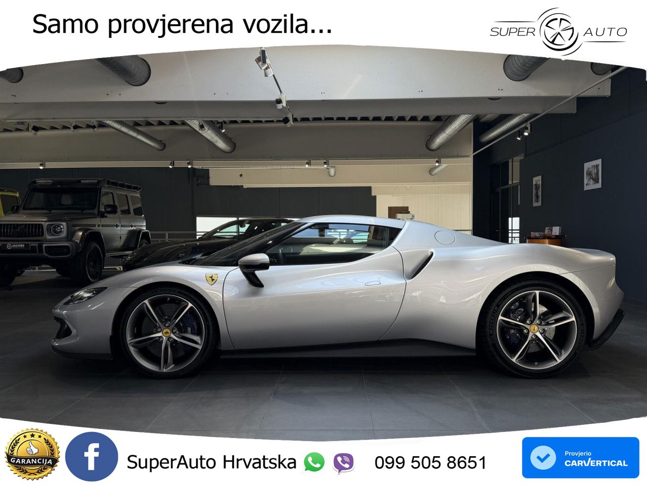 Ferrari 296 GTB 3.0 V6 (830 KS) F1 DCT