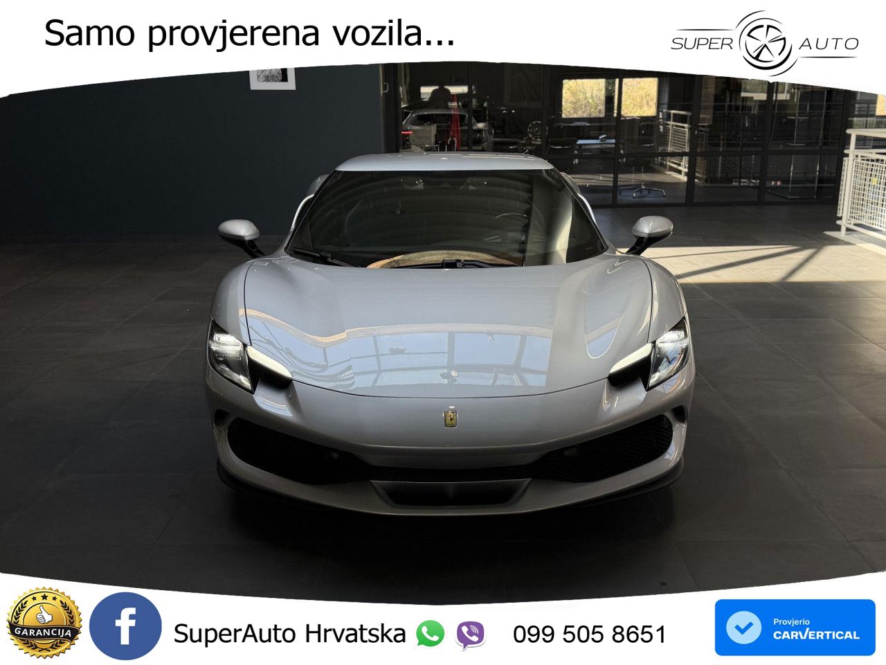 Ferrari 296 GTB 3.0 V6 (830 KS) F1 DCT