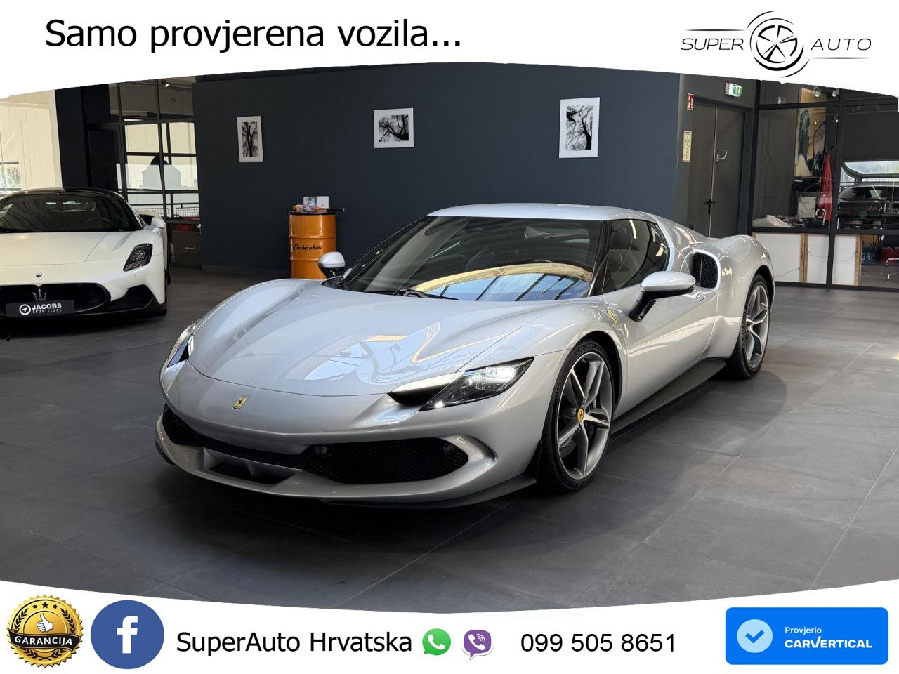 Ferrari 296 GTB 3.0 V6 (830 KS) F1 DCT