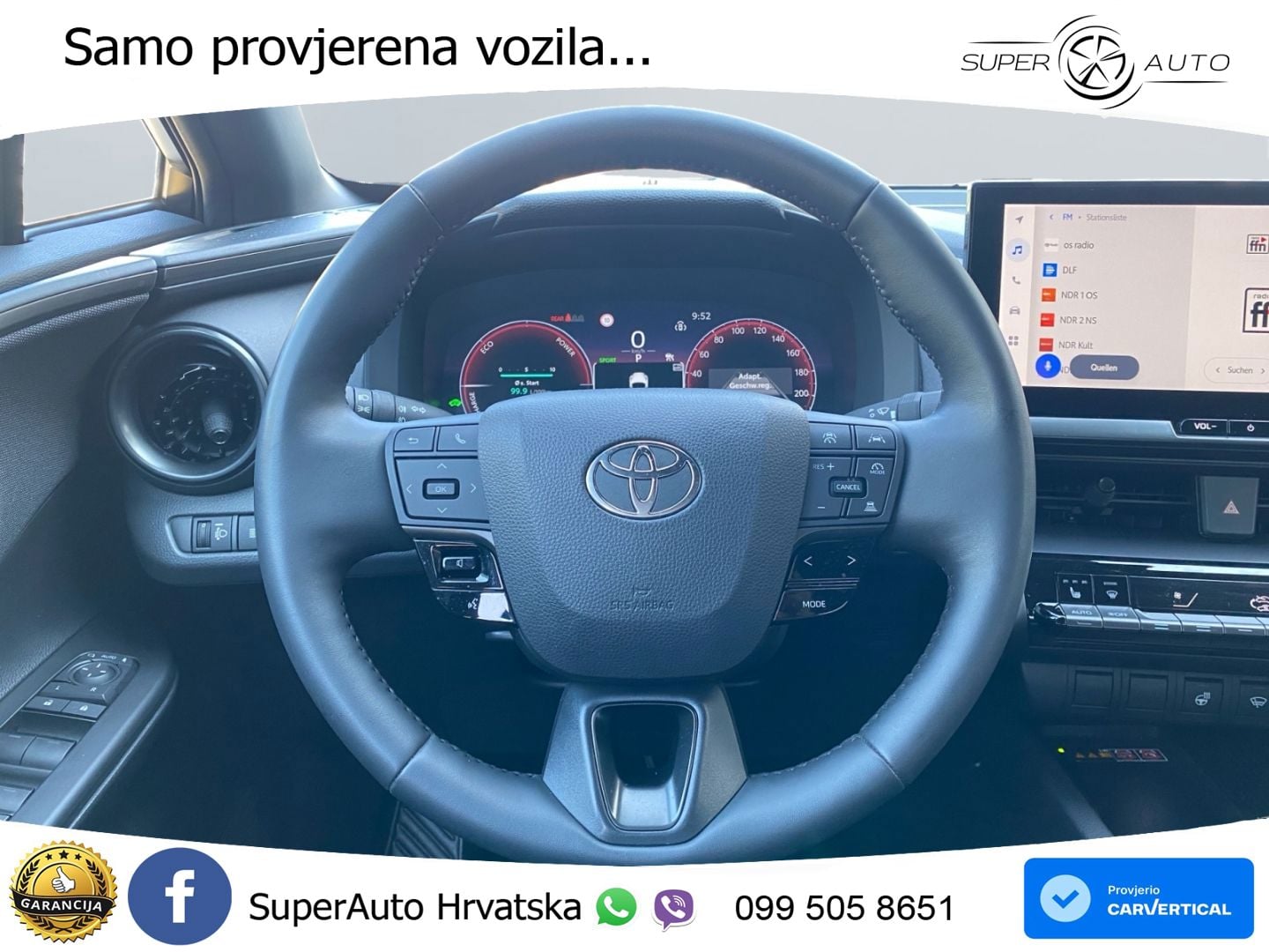 Toyota C-HR 1.8 (140 KS) Hybrid e-CVT Team D LED+GR SJED+ACC