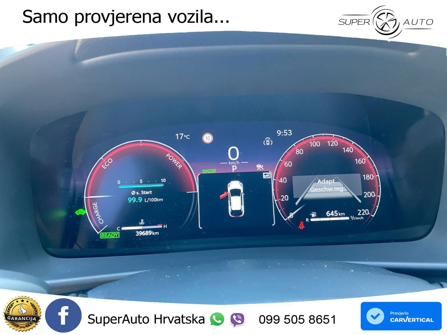 Toyota C-HR 1.8 (140 KS) Hybrid e-CVT Team D LED+GR SJED+ACC