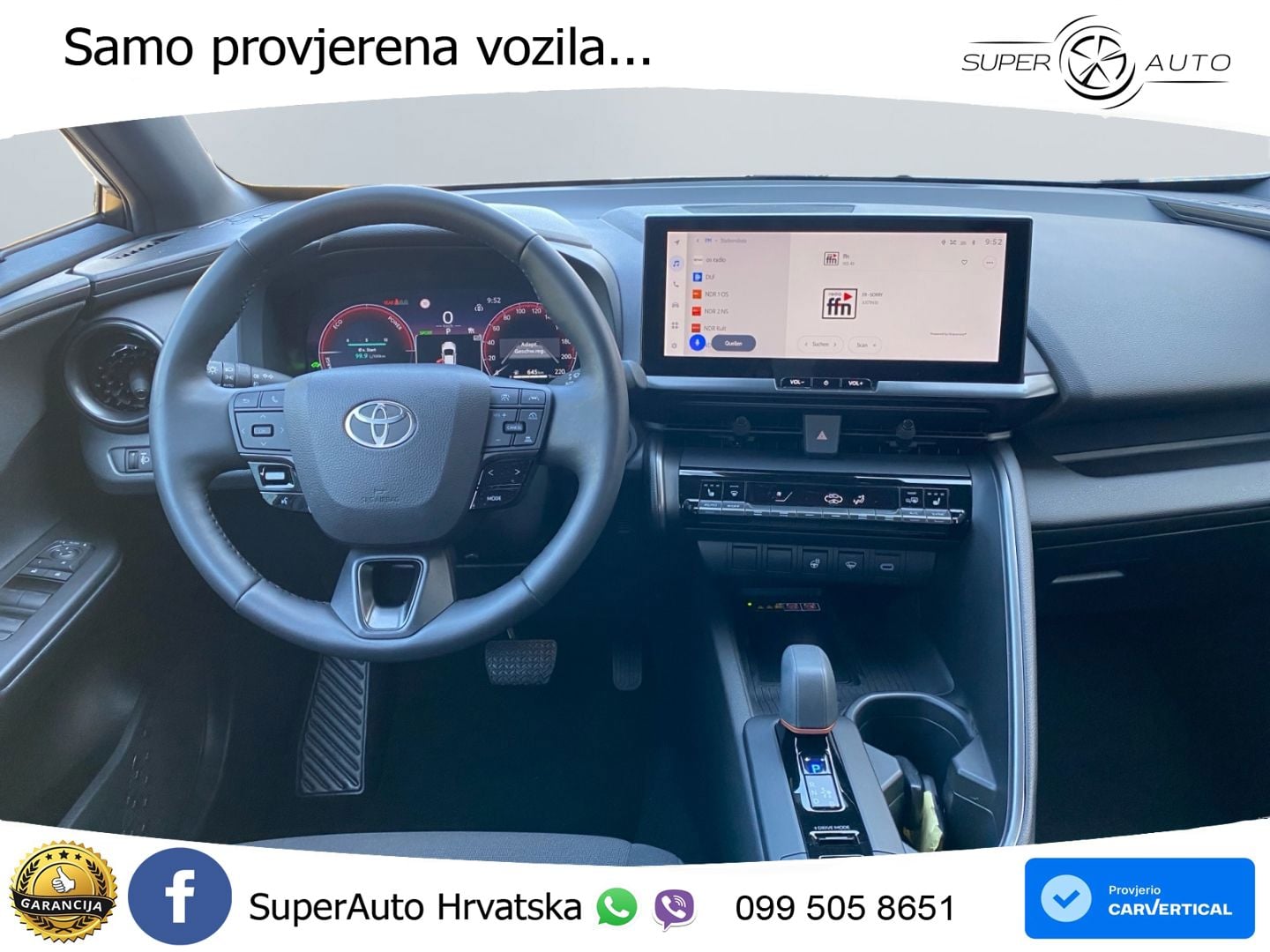 Toyota C-HR 1.8 (140 KS) Hybrid e-CVT Team D LED+GR SJED+ACC