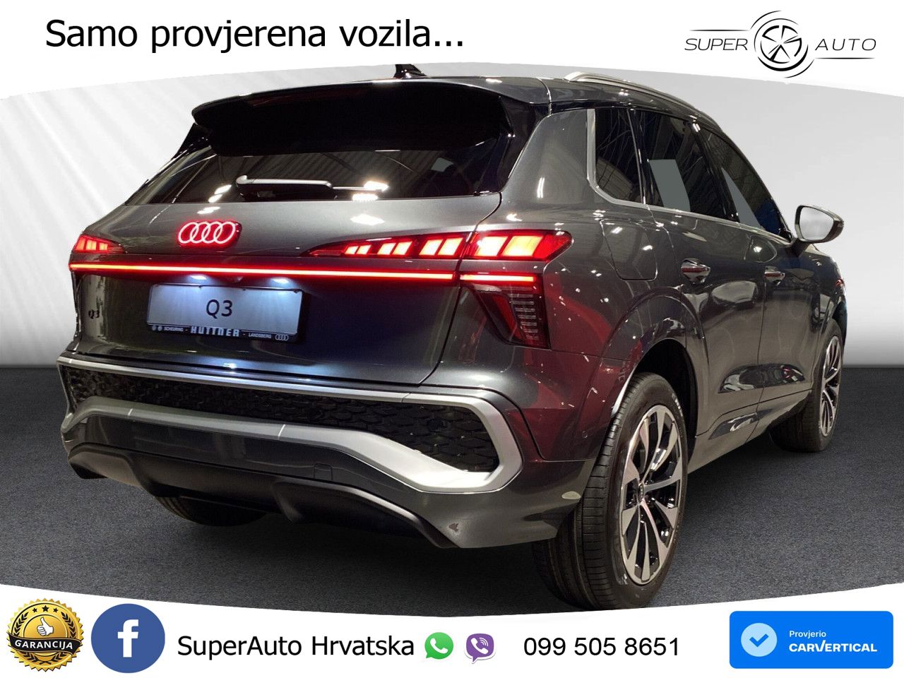 Audi Q3 1.5 TFSI (150 KS) S tronic S line LED+GR SJED+ACC