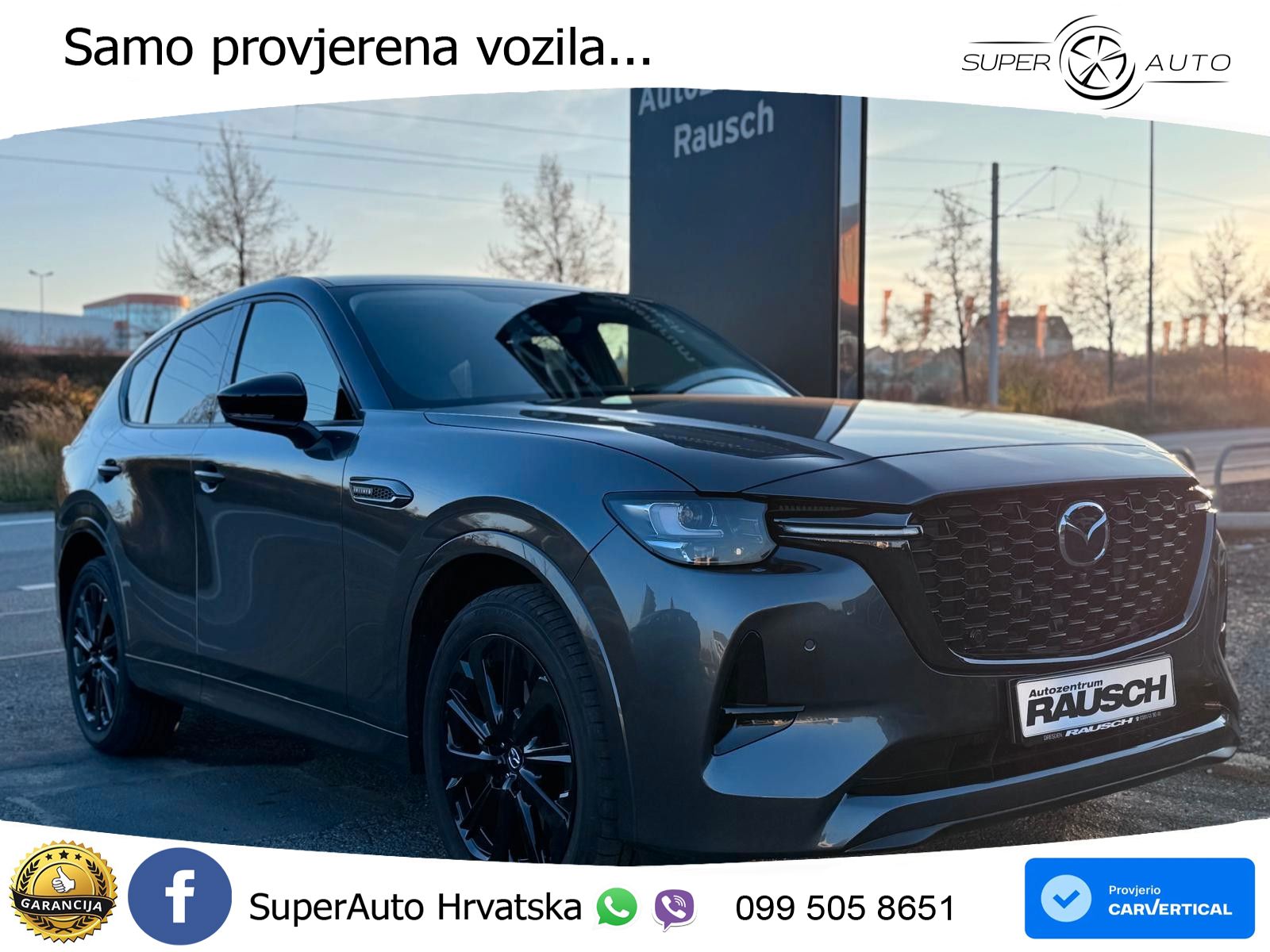 Mazda CX-60 3.3 e-Skyactiv D (254 KS) AWD Automatic MATRIX+GR SJED+KAM