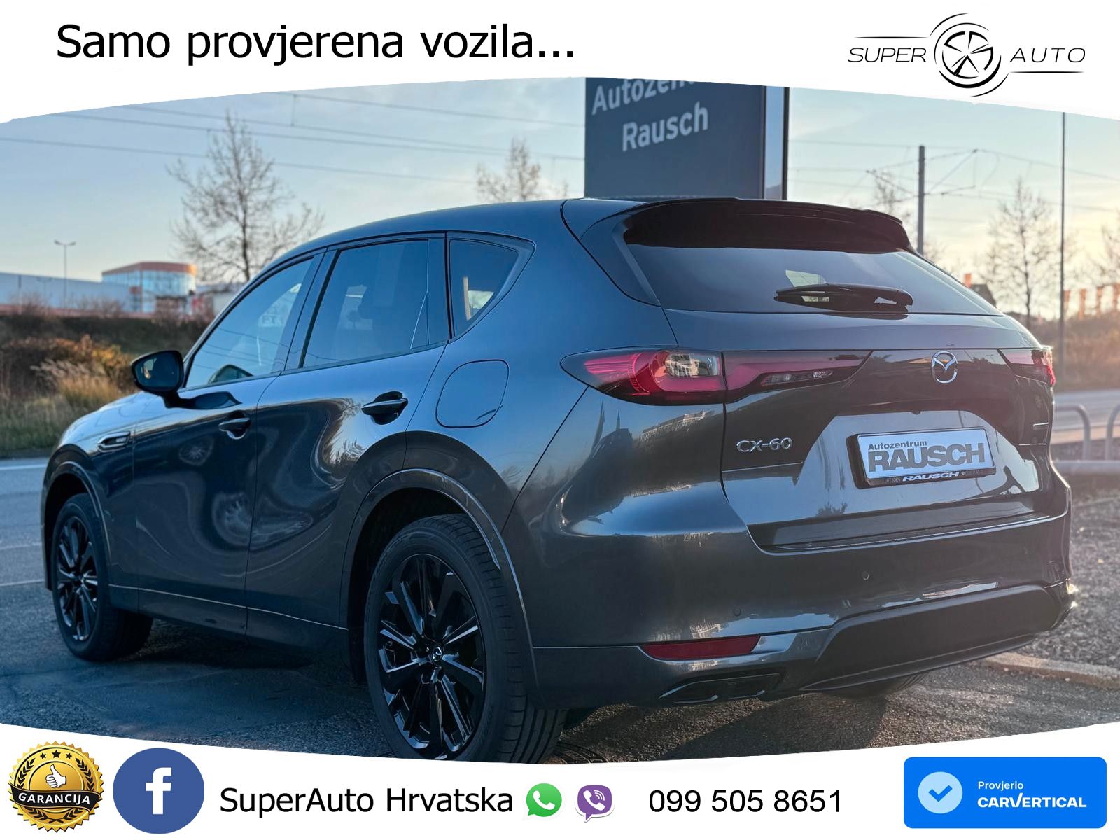 Mazda CX-60 3.3 e-Skyactiv D (254 KS) AWD Automatic MATRIX+GR SJED+KAM
