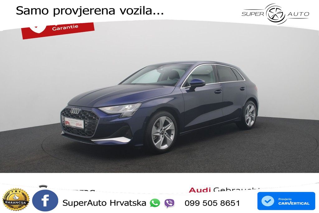 Audi A3 Sportback 30 TFSI (116 KS) Mild Hybrid S tronic