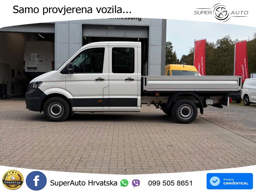 Volkswagen Crafter Pritsche 35 MR DOKA FWD AHK 140 KS
