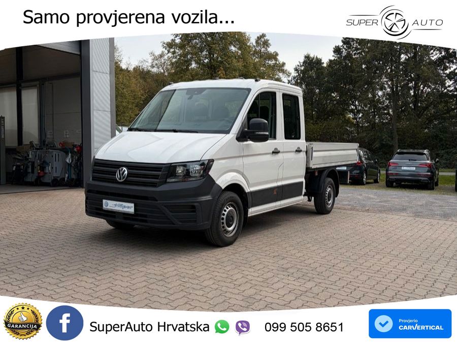 Volkswagen Crafter Pritsche 35 MR DOKA FWD AHK 140 KS
