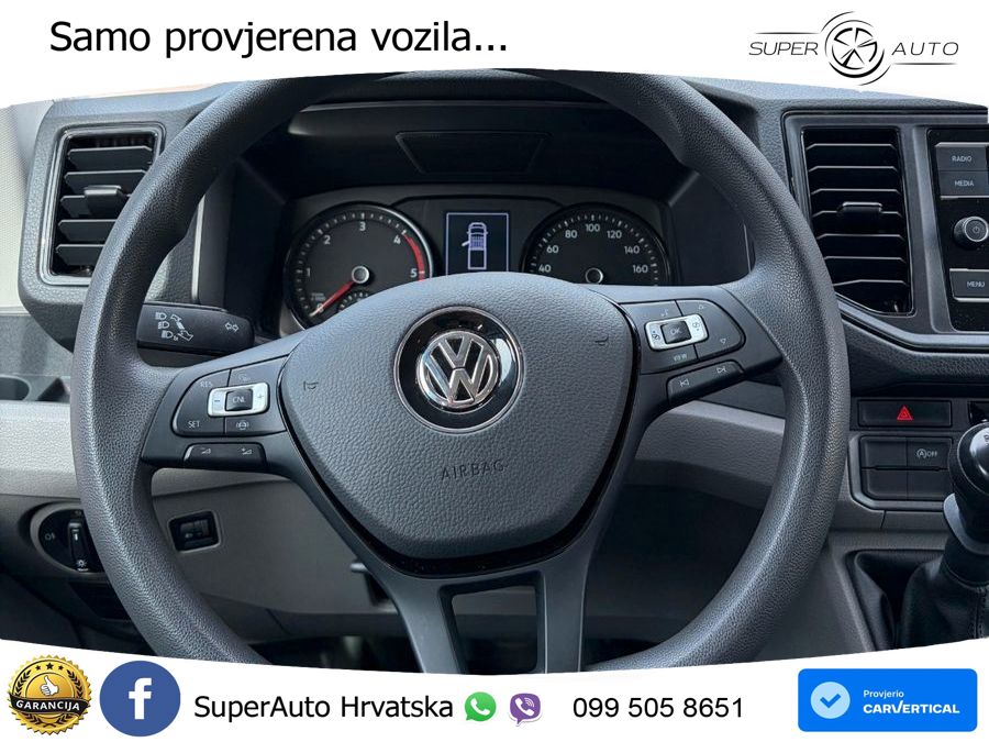 Volkswagen Crafter Pritsche 35 MR DOKA FWD AHK 140 KS