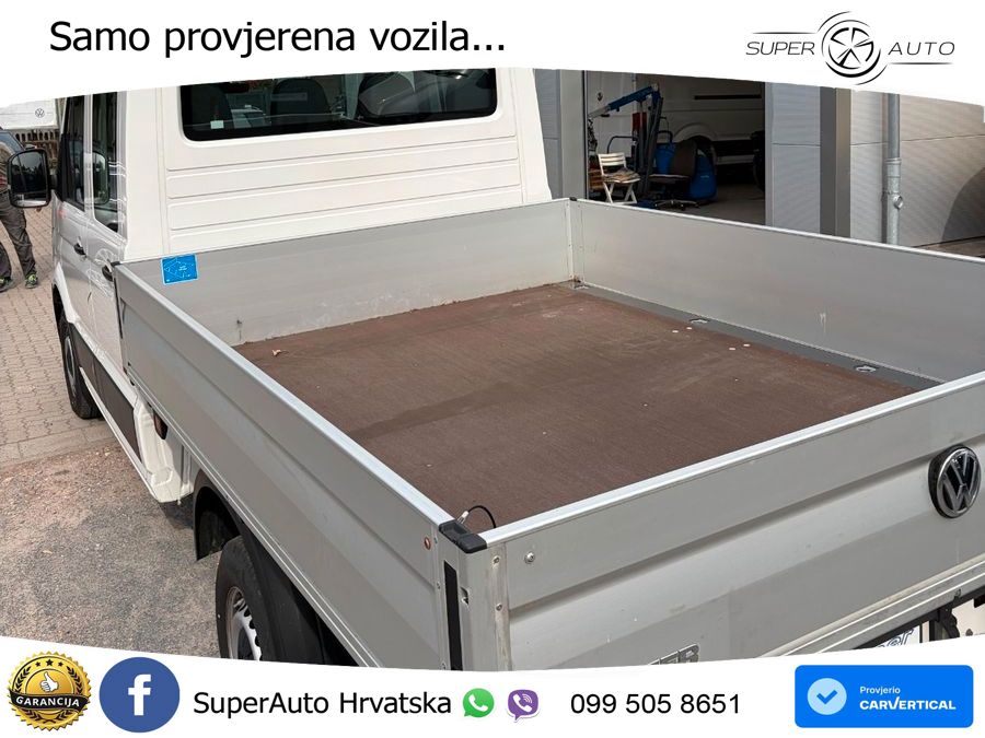 Volkswagen Crafter Pritsche 35 MR DOKA FWD AHK 140 KS