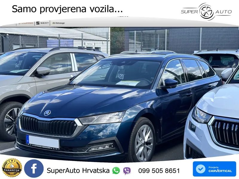 Škoda Octavia Combi 1.5 TSI (150 KS) LED+GR SJED+ACC