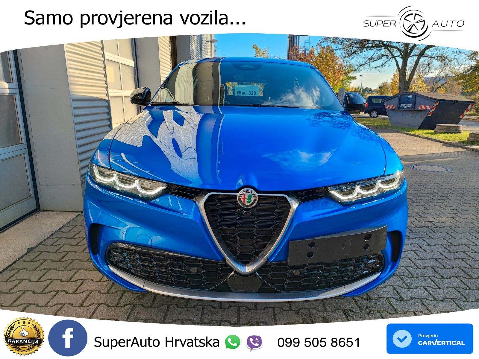Alfa Romeo Tonale 1.5 VGT (160 KS) 48V-Hybrid TCT LED+GR SJED+ACC