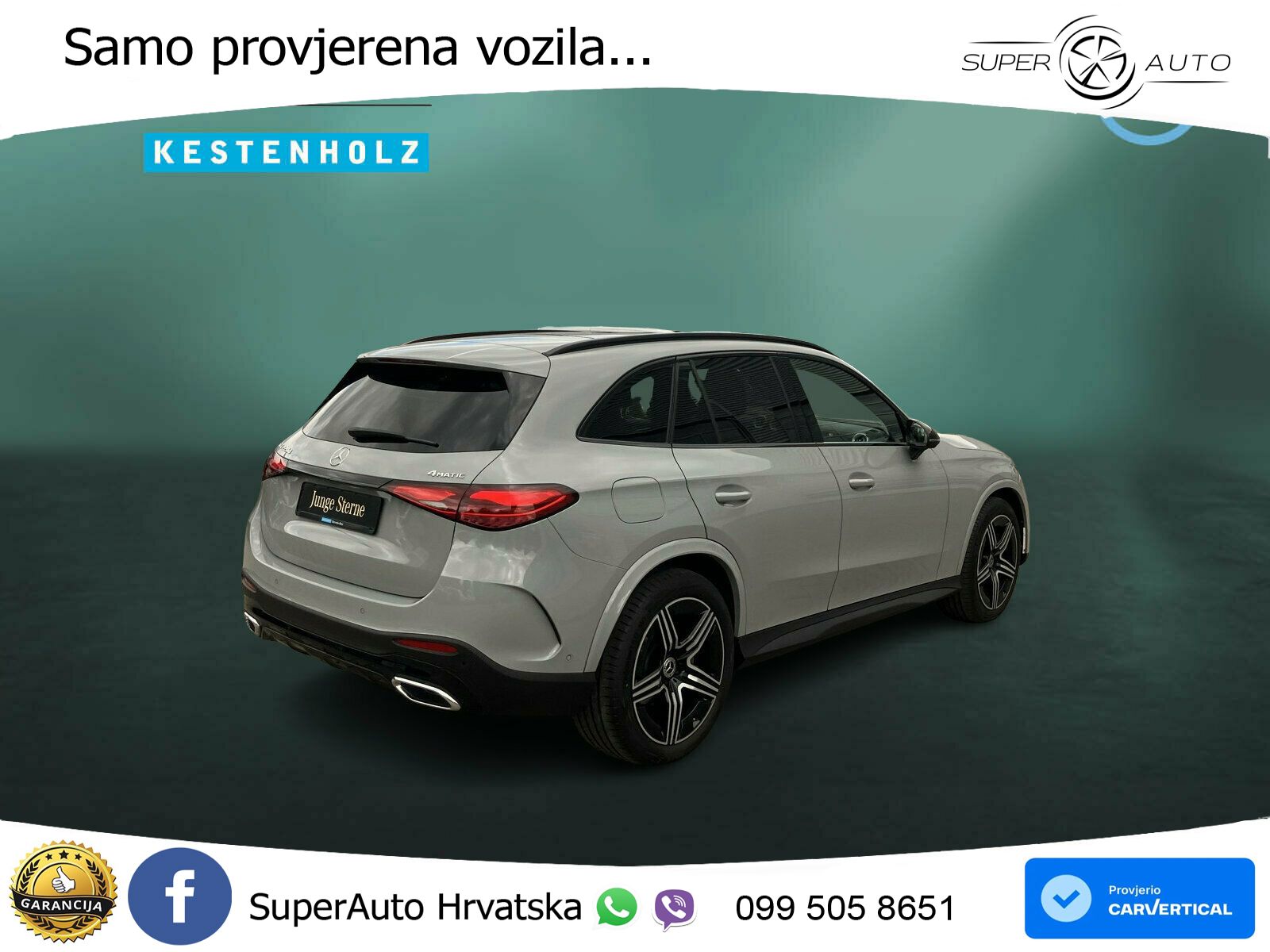 Mercedes GLC 220d (197 KS) 4MATIC 9G-TRONIC AMG LED+GR SJED+ACC