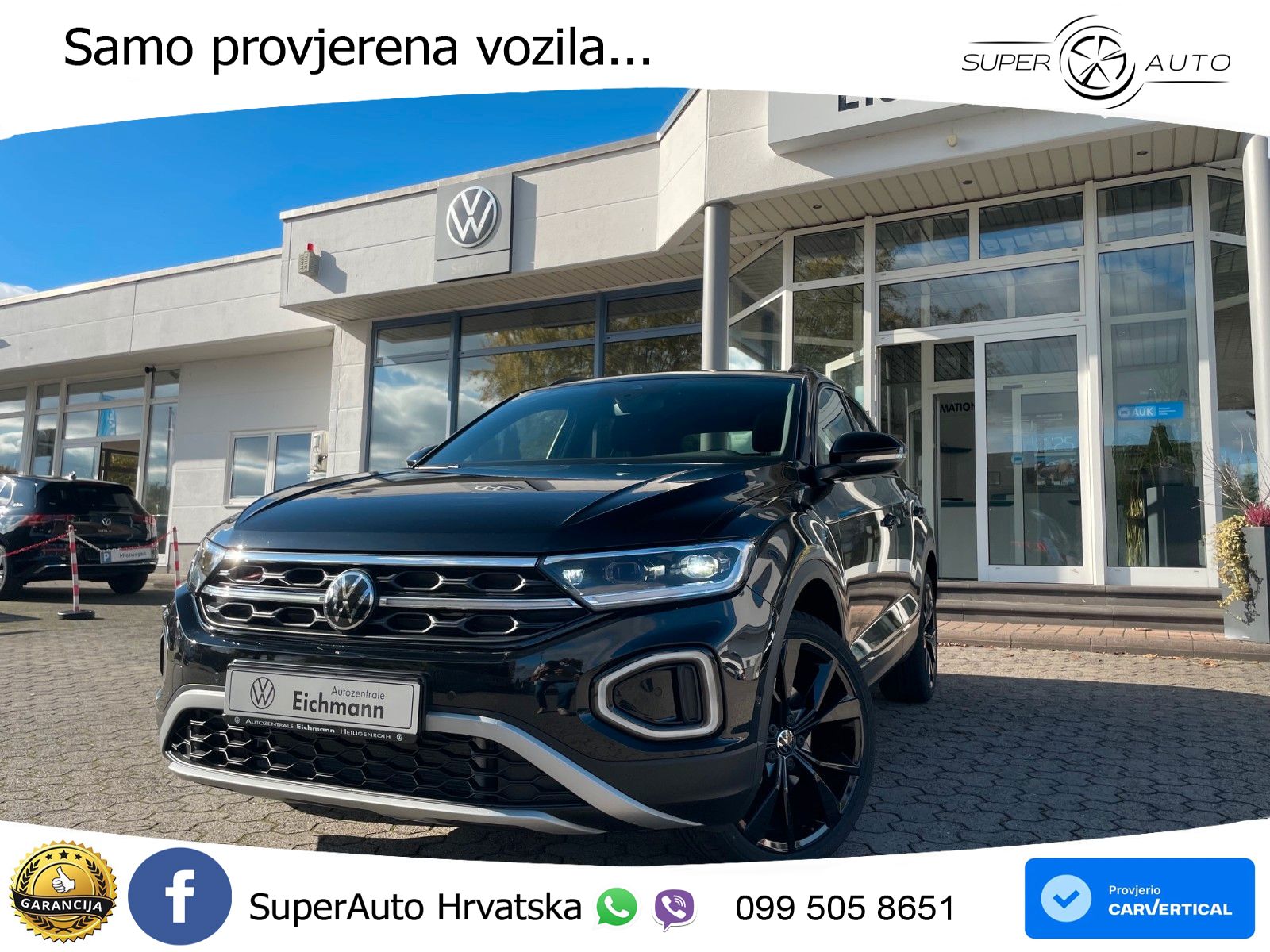 Volkswagen T-Roc 1.5 TSI (150 KS) DSG LED+GR SJED+ACC
