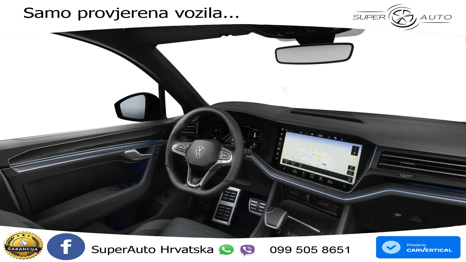 Volkswagen Touareg 3.0 V6 TDI (231 KS) 4MOTION Tiptronic ZRAČNI+ACC+4xGR SJED+KAM