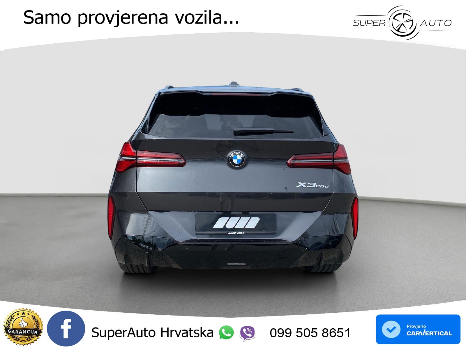 BMW X3 20d xDrive Steptronic M Sport LED+GR SJED+ACC