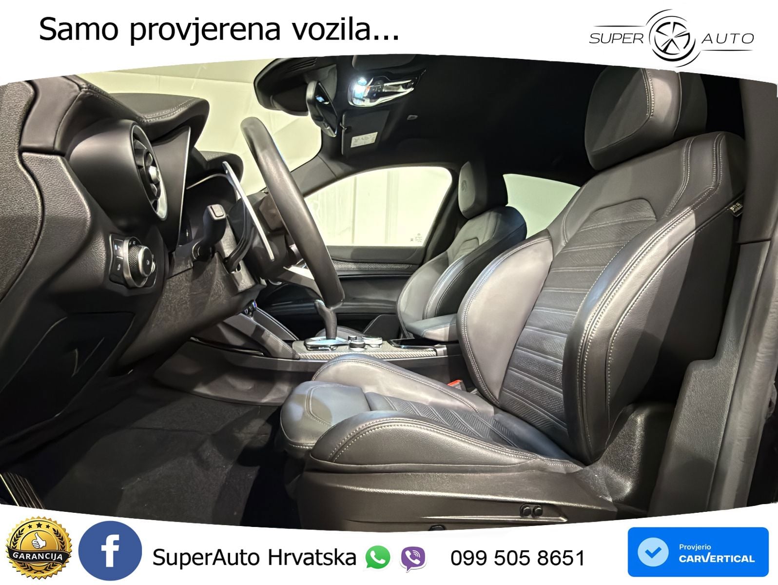 Alfa Romeo Stelvio Quadrifoglio 2.9 V6 Bi-Turbo (520 KS) Q4 Automatic MATRIX+GR SJED+KAM